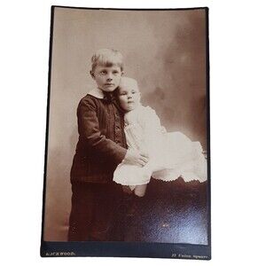 Cabinet Card Photo Alice Fox Gerster & Austen Hoppin Fox NYC George Rockwood